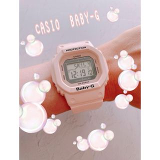 Baby-G - シャーベットピンクの可愛い腕時計　CASIO Baby-G ほぼ未使用　ソーラー