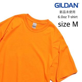 ギルタン(GILDAN)の【ギルダン】新品未使用 ウルトラコットン 無地 半袖Tシャツ オレンジ M(Tシャツ/カットソー(半袖/袖なし))