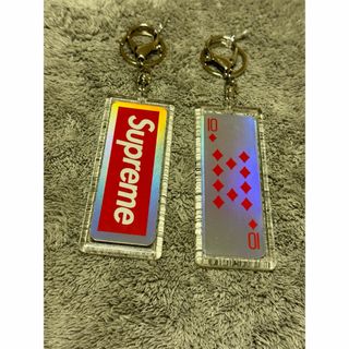 シュプリーム(Supreme)の10♦️ SUPREME  ホログラフィック トランプ　キーホルダー(キーホルダー)