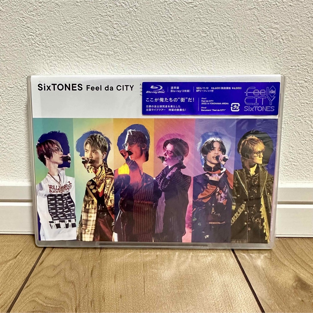 SixTONES(ストーンズ)のSixTONES 「Feel da CITY 」Blu-ray エンタメ/ホビーのDVD/ブルーレイ(ミュージック)の商品写真