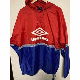 アンブロ(UMBRO)のアンブロ UMBRO ピステ パーカー ナイロンジャケット XXL 90年代(ナイロンジャケット)