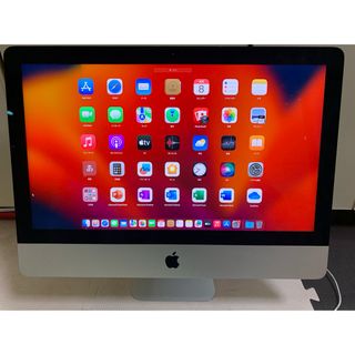 マック(Mac (Apple))のApple iMac 21.5 4K  SSD  office  Windows(デスクトップ型PC)