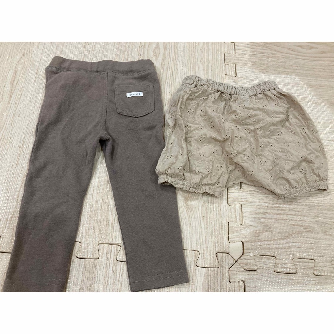 ズボン　ショートパンツ キッズ/ベビー/マタニティのベビー服(~85cm)(パンツ)の商品写真