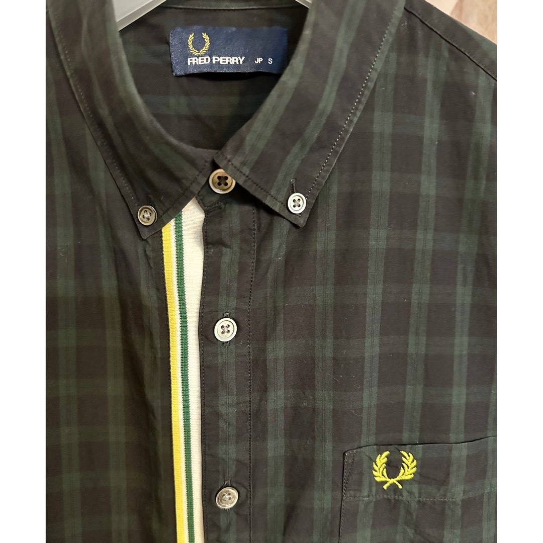 FRED PERRY(フレッドペリー)のフレッドペリー ブラックウォッチ チェック ドッキング 半袖 シャツ メンズのトップス(シャツ)の商品写真