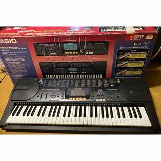 カシオ(CASIO)のCASIO  CTK-660L_GW特売（経過後値上）‼️光ナビキーボード‼️(キーボード/シンセサイザー)