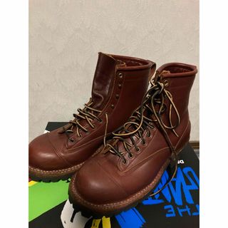 ホワイツブーツ(WHITE'S BOOTS)のホワイツ ブーツ 10EE スモークジャンパー ブラウン 茶 美品(ブーツ)