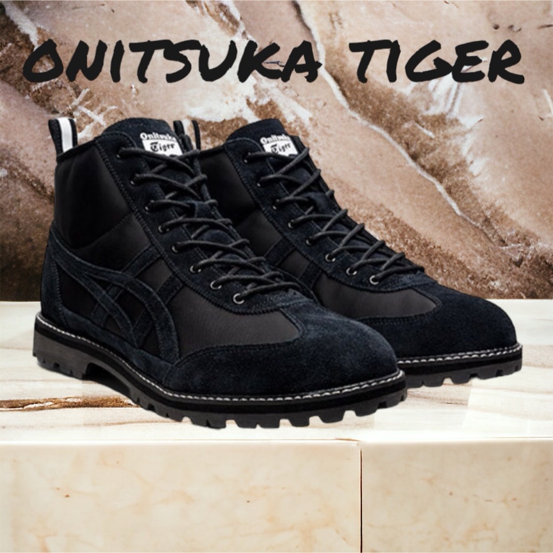 Onitsuka Tiger(オニツカタイガー)の美品✨オニツカタイガー ハイカットスニーカー 24cm レディース レディースの靴/シューズ(スニーカー)の商品写真