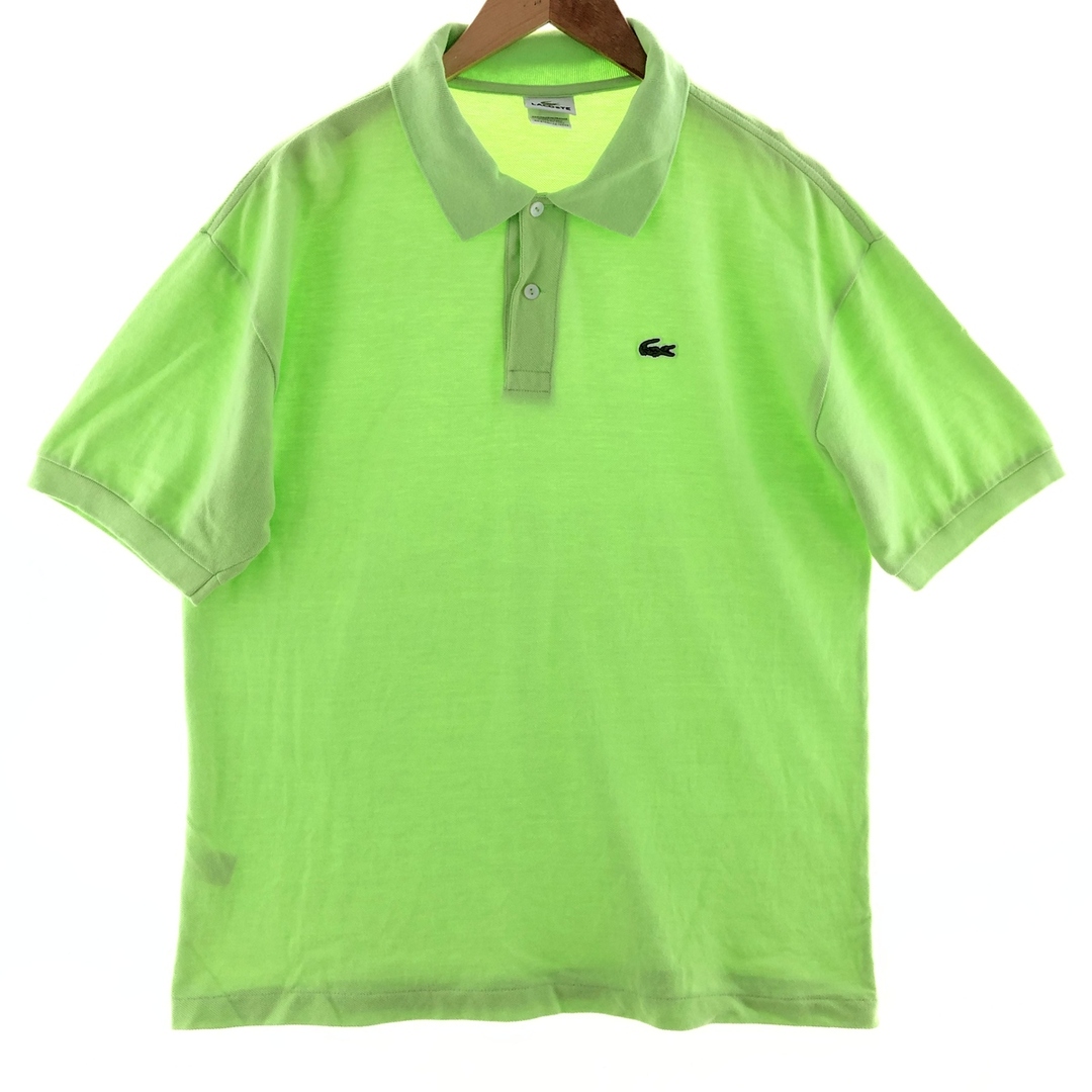 LACOSTE(ラコステ)の古着 ラコステ LACOSTE 半袖 ポロシャツ 7 メンズXXL /eaa381324 メンズのトップス(ポロシャツ)の商品写真