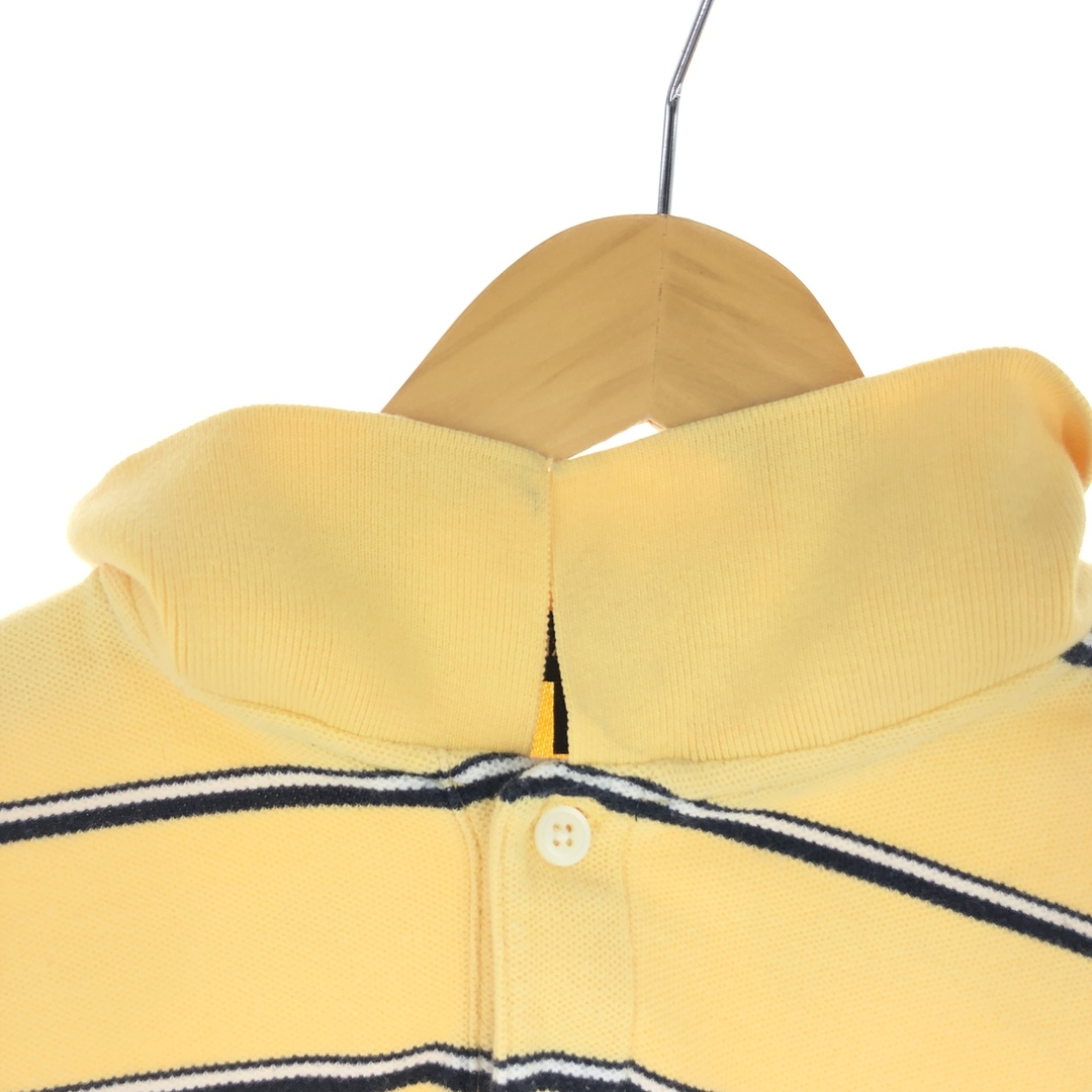 NAUTICA(ノーティカ)の古着 00年代~ ノーティカ NAUTICA 半袖 ボーダー ポロシャツ カナダ製 メンズXL /eaa435802 メンズのトップス(ポロシャツ)の商品写真