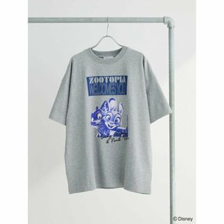 グリーンパークス(green parks)の【杢グレー】ズートピア/グラフィックTEE 24SS/Disney(カットソー(長袖/七分))