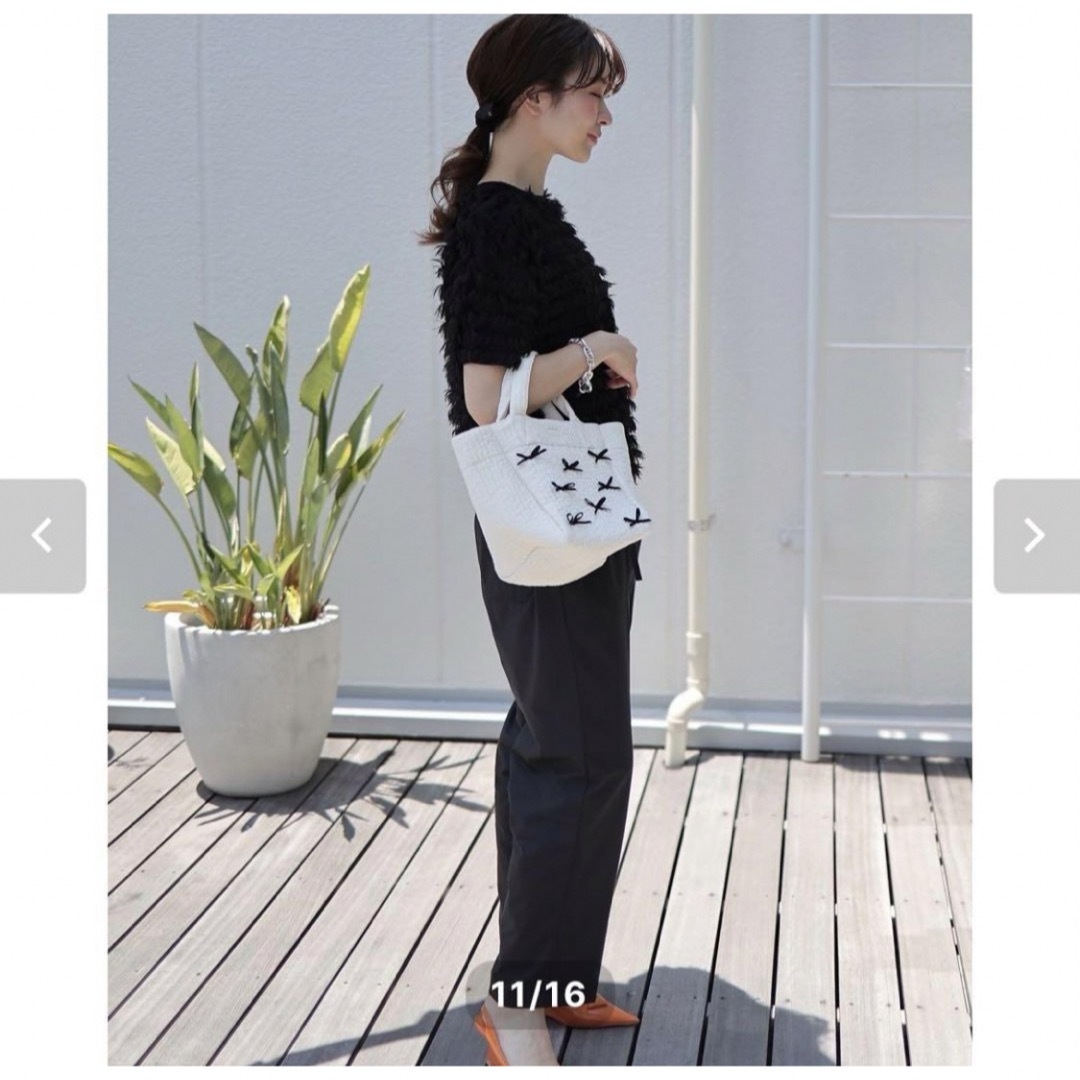 GYPSOPHILA(ジプソフィラ)の【新品】Gypsohilaジプソフィア Town Bag (S) Black レディースのバッグ(トートバッグ)の商品写真