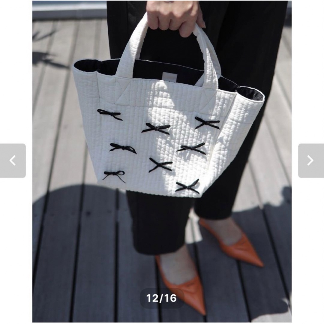 GYPSOPHILA(ジプソフィラ)の【新品】Gypsohilaジプソフィア Town Bag (S) Black レディースのバッグ(トートバッグ)の商品写真