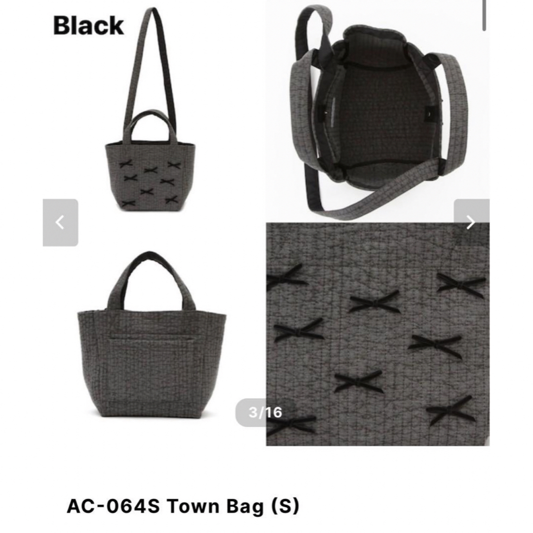 GYPSOPHILA(ジプソフィラ)の【新品】Gypsohilaジプソフィア Town Bag (S) Black レディースのバッグ(トートバッグ)の商品写真