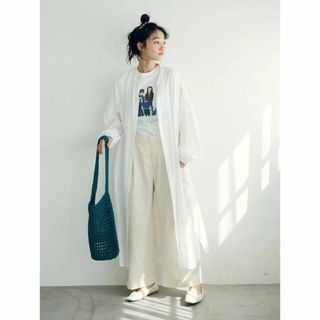 クラフトスタンダードブティック(CRAFT STANDARD BOUTIQUE)の【オフホワイト】ジョーゼットワンピース/24SS(ロングワンピース/マキシワンピース)