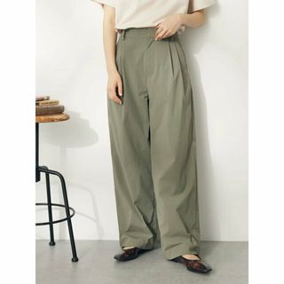 クラフトスタンダードブティック(CRAFT STANDARD BOUTIQUE)の【カーキ】綺麗シルエットイージーパンツ/24SS(その他)