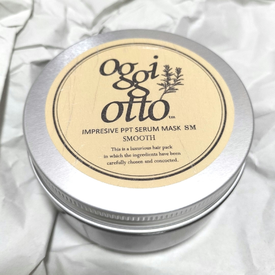 oggi otto　オッジィオット　SM　スムース　ヘアトリートメント　180g コスメ/美容のヘアケア/スタイリング(トリートメント)の商品写真