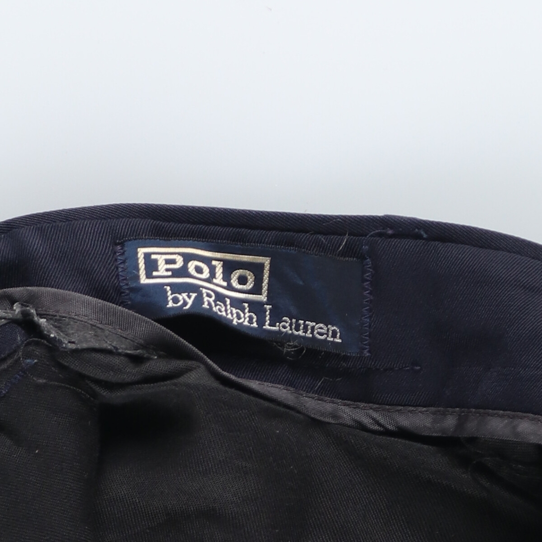 Ralph Lauren(ラルフローレン)の古着 80~90年代 ラルフローレン Ralph Lauren POLO by Ralph Lauren ツータック スラックスパンツ メンズw34 ヴィンテージ /eaa433486 メンズのパンツ(スラックス)の商品写真