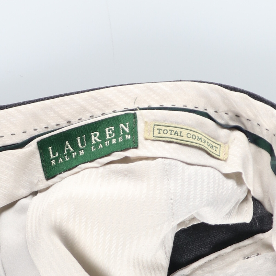 Ralph Lauren(ラルフローレン)の古着 ラルフローレン Ralph Lauren LAUREN ローレン ツータック ウールパンツ スラックス メンズw36 ワイドパンツ /eaa433488 メンズのパンツ(スラックス)の商品写真