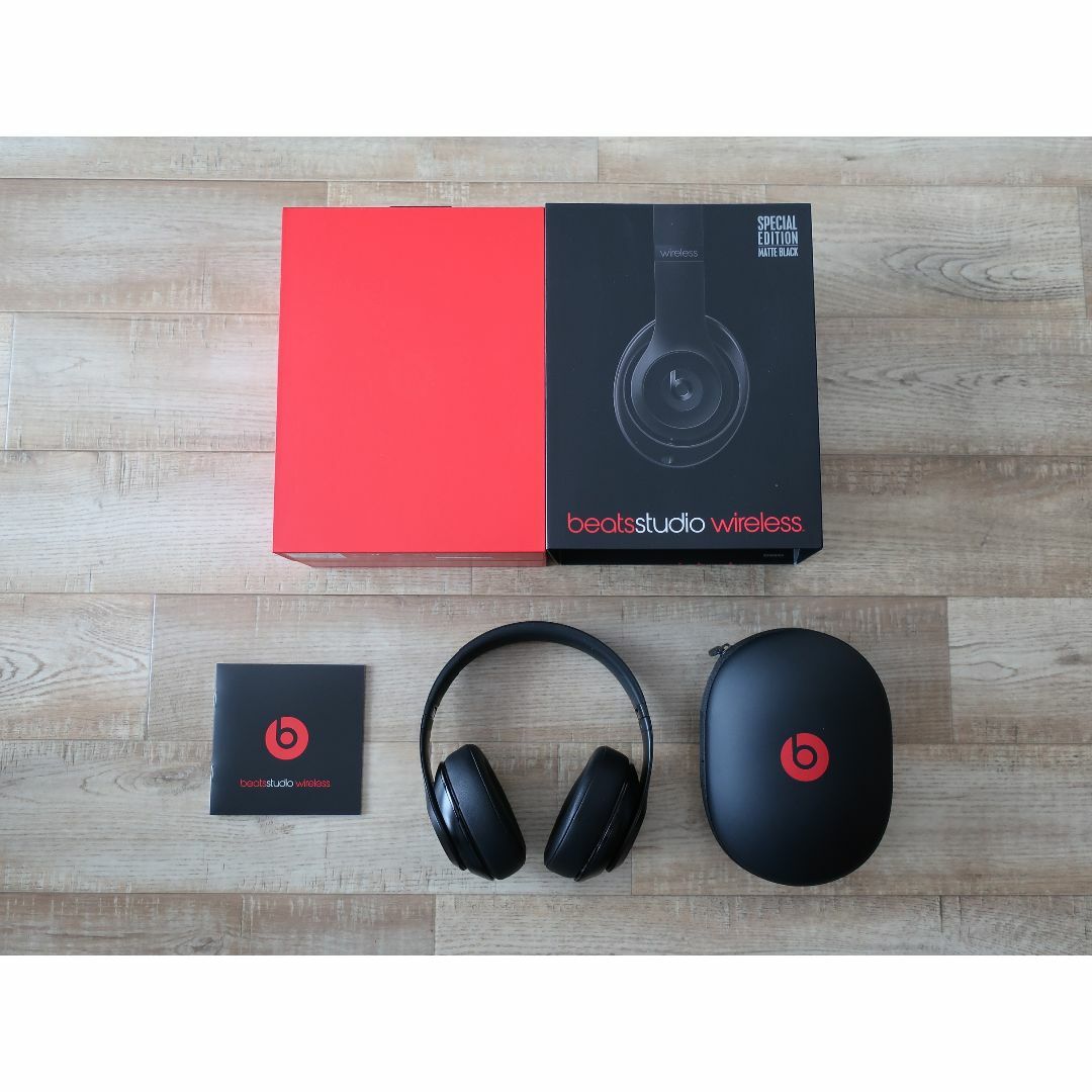 Beats(ビーツ)の★人気 格安 Beats ビーツスタジオワイヤレス高音質ノイキャン パッド交換済 スマホ/家電/カメラのオーディオ機器(ヘッドフォン/イヤフォン)の商品写真