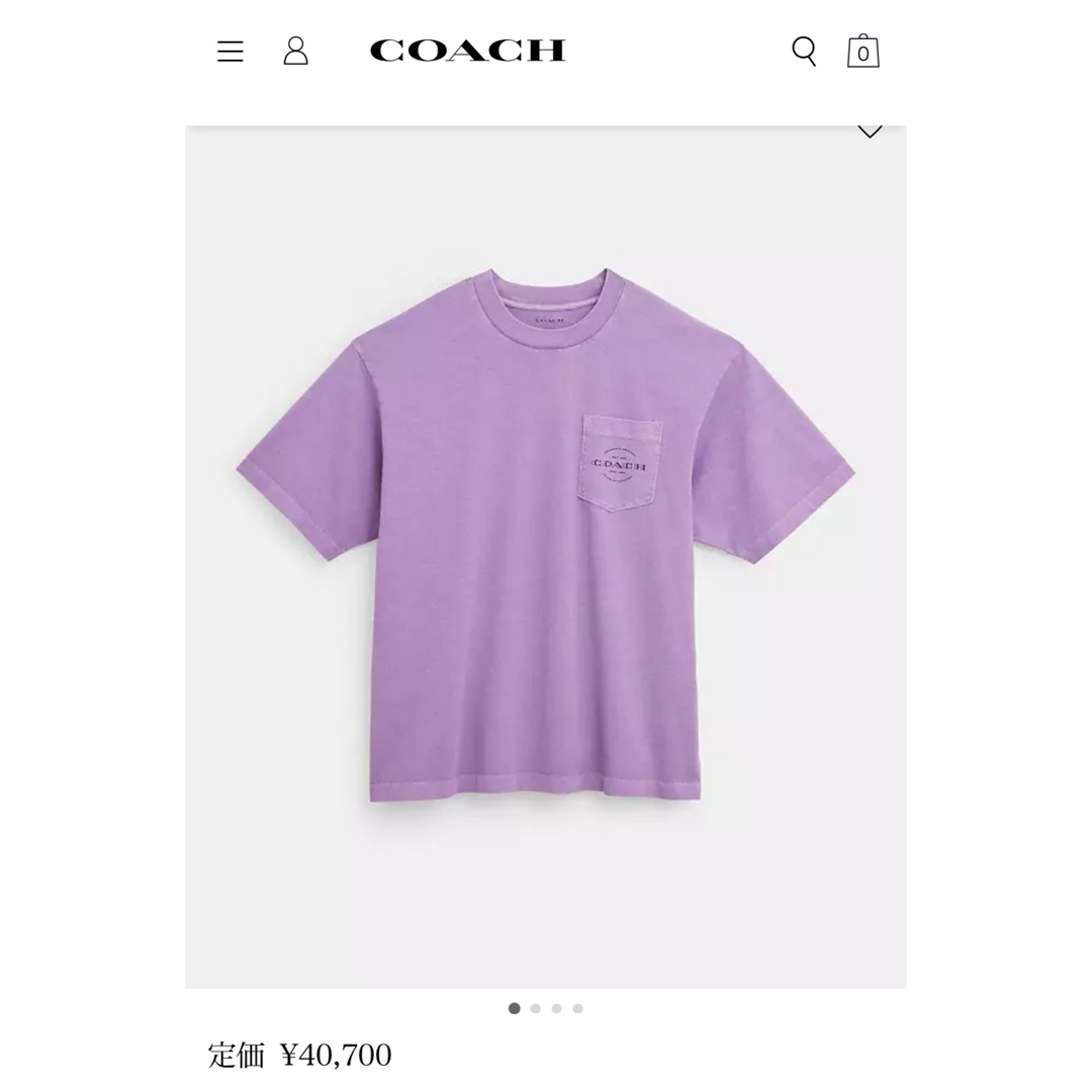 COACH(コーチ)の春   COACH   新作 メンズのトップス(Tシャツ/カットソー(半袖/袖なし))の商品写真