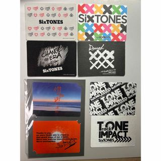 SixTONES  ステッカーセット(アイドルグッズ)