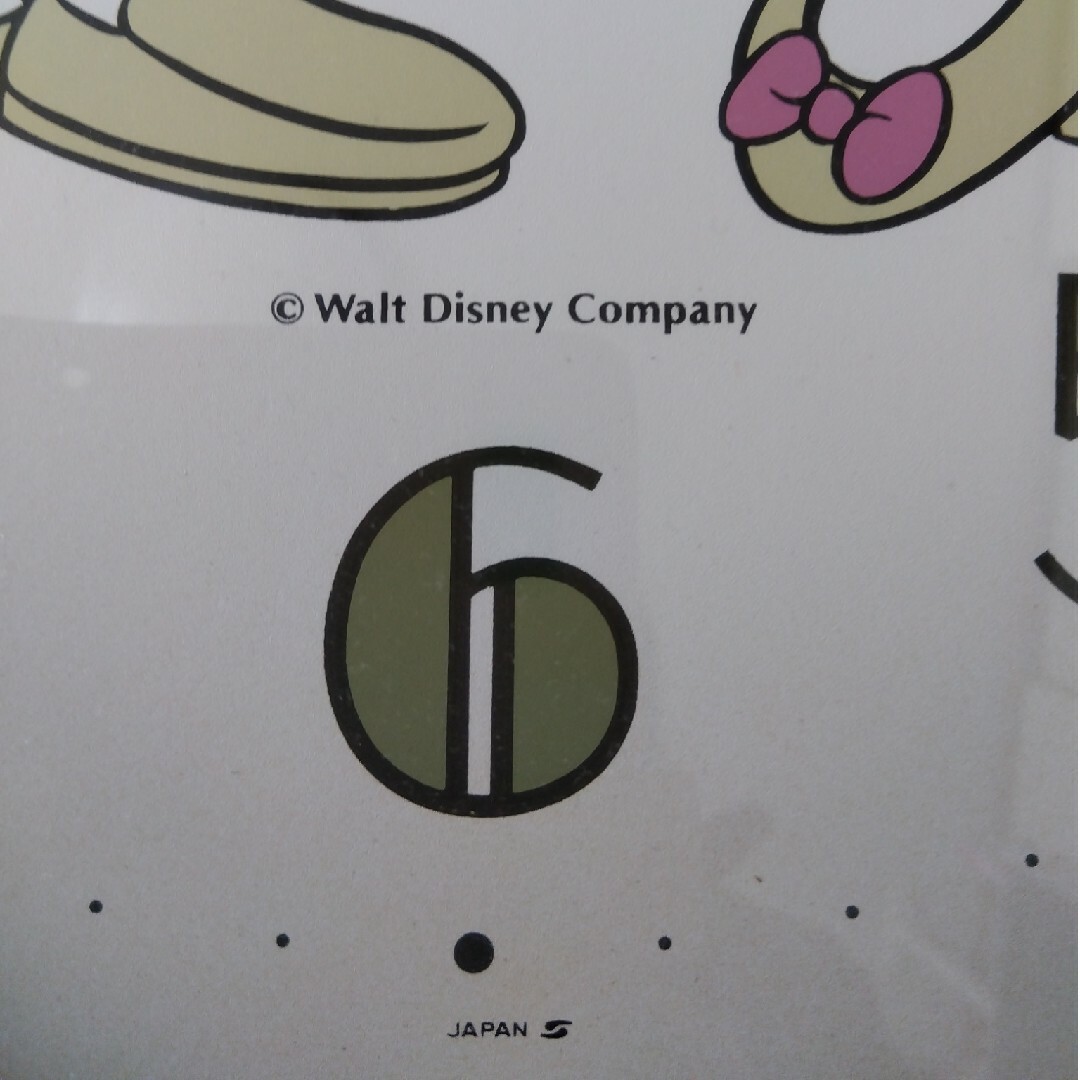Disney(ディズニー)のディズニー　ミッキーミニー　壁掛け時計　ジャンク品 インテリア/住まい/日用品のインテリア小物(掛時計/柱時計)の商品写真