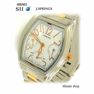 セイコー(SEIKO)の★SII★J.SPRINGS 腕時計 レディース トノー コンビメタルベルト(腕時計)