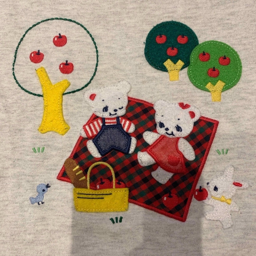 familiar(ファミリア)のファミリア　ロンT familiar 70周年　長袖Tシャツ キッズ/ベビー/マタニティのキッズ服女の子用(90cm~)(Tシャツ/カットソー)の商品写真