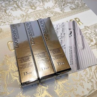 クリスチャンディオール(Christian Dior)の新品未開封　ディオール　4mL ディオールショウ マキシマイザー 3D 3本(マスカラ下地/トップコート)