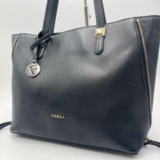 コーチ(COACH)の激レア✨ フルラ FURLA トートバッグ　 キム ペブルレザー シボ革(トートバッグ)