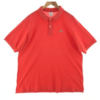 ラコステ(LACOSTE)の古着 ラコステ LACOSTE 半袖 ポロシャツ 8 メンズXXL /eaa381311(ポロシャツ)