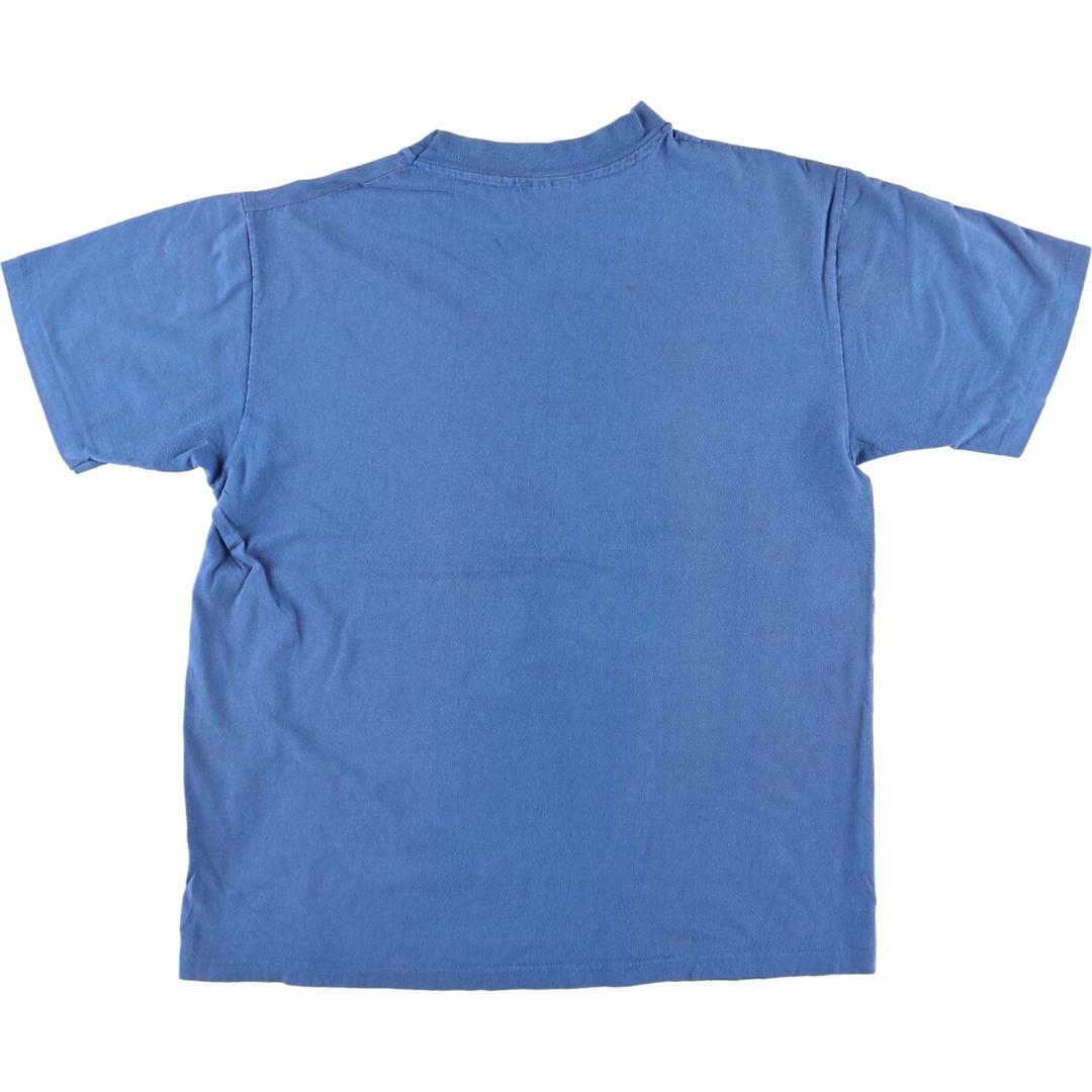 Hanes(ヘインズ)の古着 80年代 ヘインズ Hanes BEEFY-T 青タグ カレッジTシャツ USA製 メンズL ヴィンテージ /eaa435361 メンズのトップス(Tシャツ/カットソー(半袖/袖なし))の商品写真