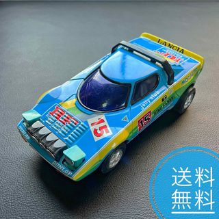 【送料無料❗️レアカラー❗️】ランチア ストラトス ビンテージ ブリキカー 美品(ミニカー)