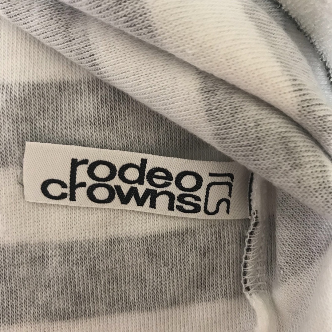RODEO CROWNS(ロデオクラウンズ)の新品☆チューブトップ・パイル地・ボーダー・ロデオクラウンズ・フリーサイズ レディースのトップス(ベアトップ/チューブトップ)の商品写真