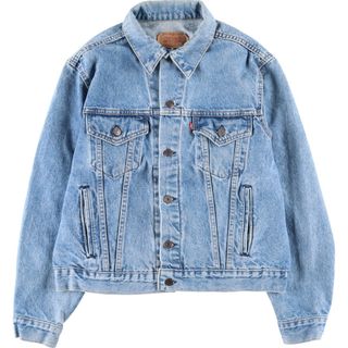 リーバイス(Levi's)の古着 90年代 リーバイス Levi's 70506-0214 デニムジャケット Gジャン メンズL ヴィンテージ /eaa435558(Gジャン/デニムジャケット)