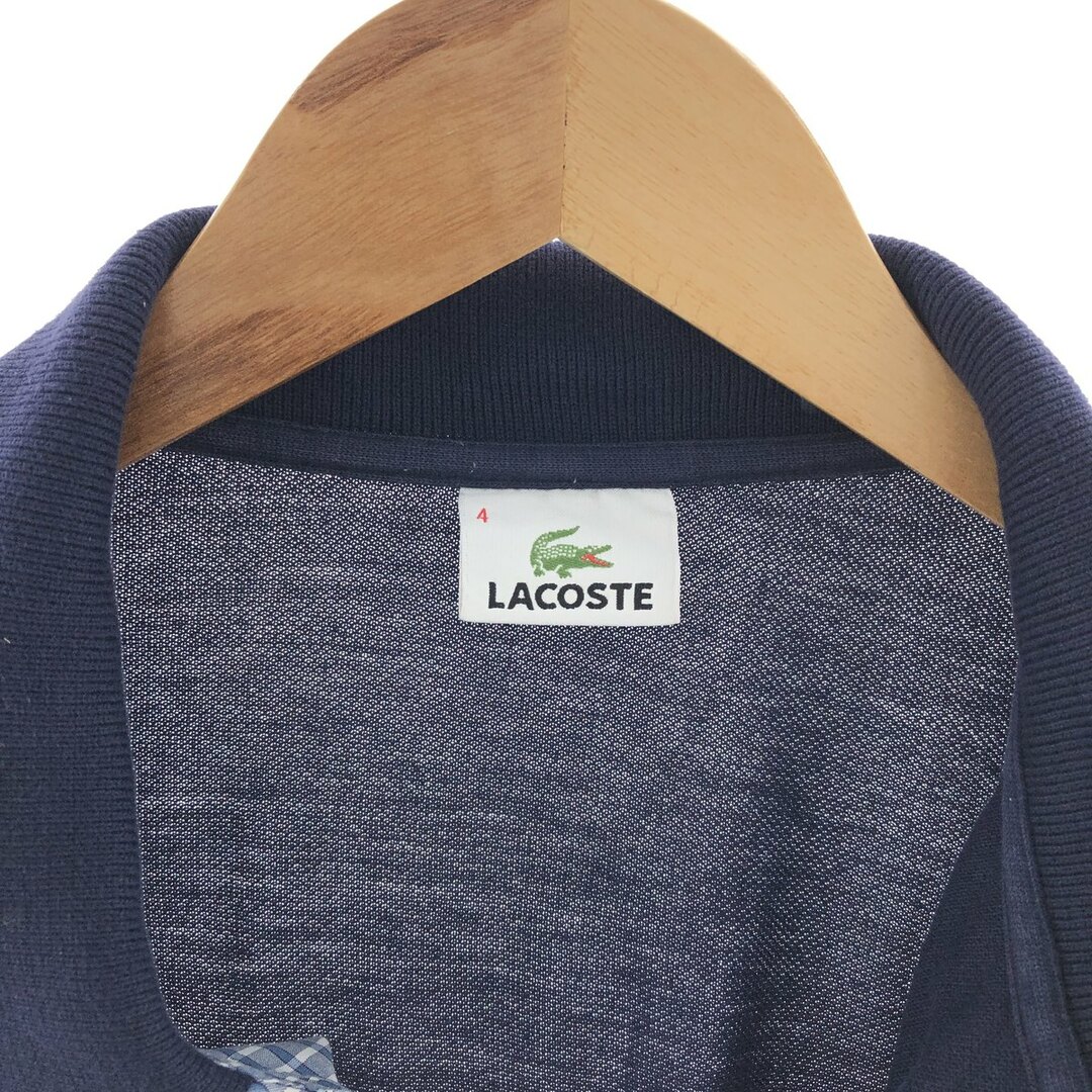 LACOSTE(ラコステ)の古着 ラコステ LACOSTE 半袖 ポロシャツ 4 メンズM /eaa381262 メンズのトップス(ポロシャツ)の商品写真