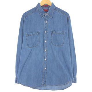 リーバイス(Levi's)の古着 リーバイス Levi's LOOSE FIT 長袖 デニムシャツ メンズS /eaa433859(シャツ)