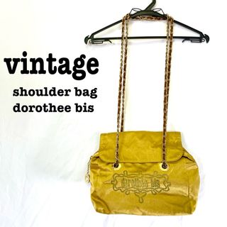 ロキエ(Lochie)の美品【 vintage 】 レトロバッグ　ショルダーバッグ　チェーンバッグ(ショルダーバッグ)