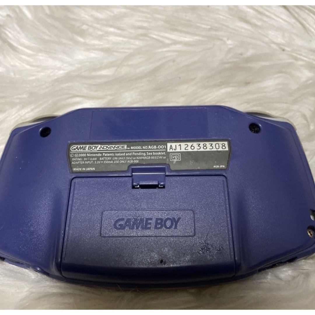 ゲームボーイアドバンス(ゲームボーイアドバンス)のGAME BOY ADVANCE ゲームボーイアドバンス  AGB-001 エンタメ/ホビーのゲームソフト/ゲーム機本体(携帯用ゲーム機本体)の商品写真