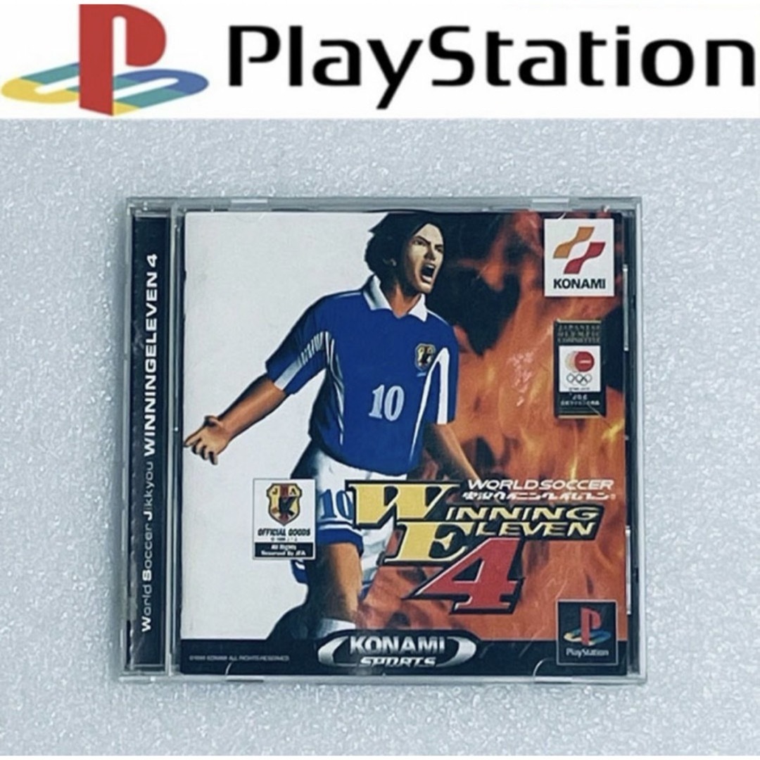 PlayStation(プレイステーション)の実況ウイニングイレブン4 / WINNING ELEVEN 4 [PS] 006 エンタメ/ホビーのゲームソフト/ゲーム機本体(家庭用ゲームソフト)の商品写真