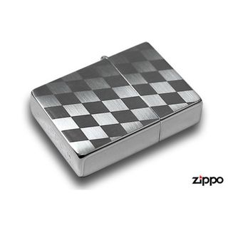 【値下げ】Zippo ジッポー CHECK 市松模様 1935CH-SS2(タバコグッズ)