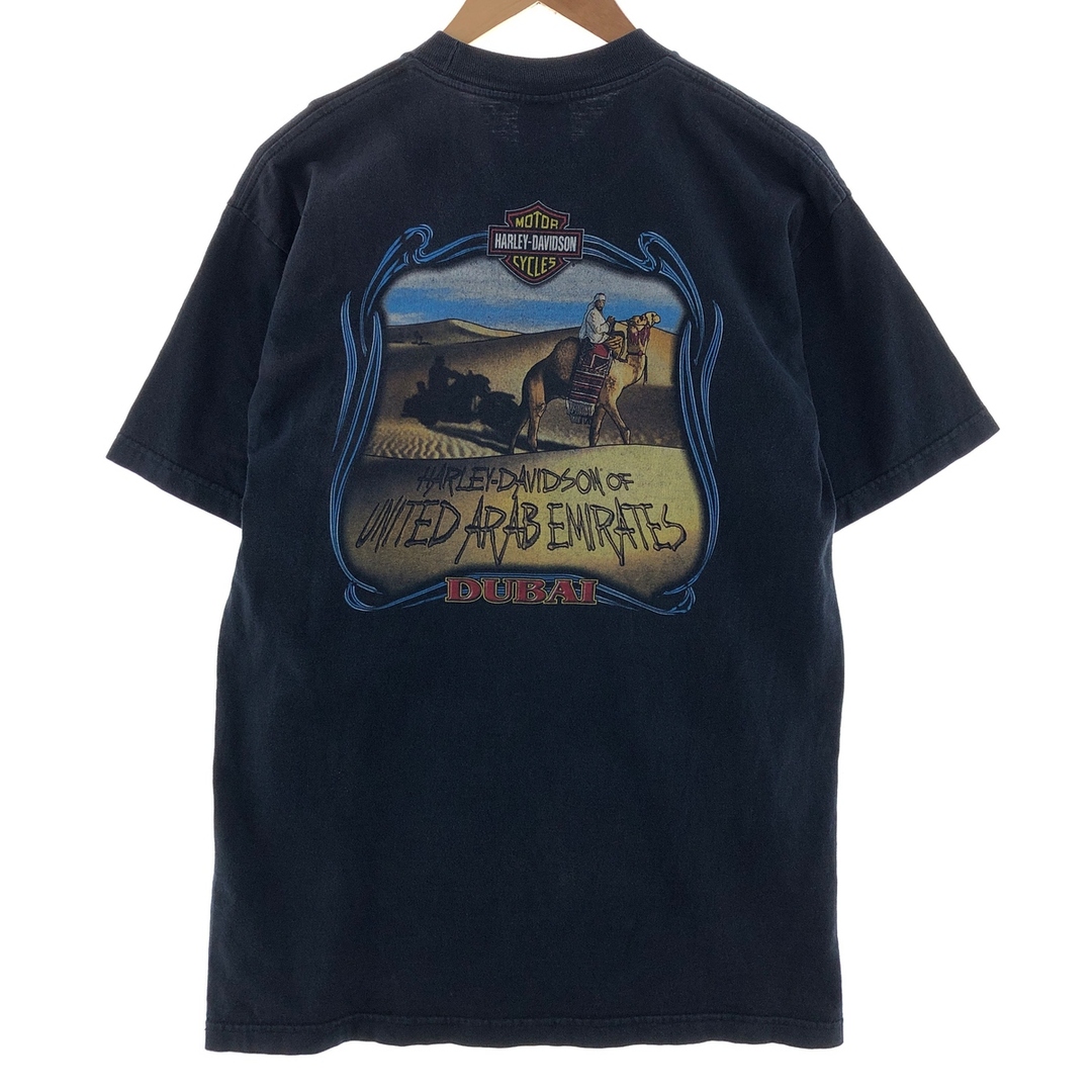 Harley Davidson(ハーレーダビッドソン)の古着 00年代 ハーレーダビッドソン Harley-Davidson モーターサイクル バイクTシャツ USA製 メンズL /eaa390138 メンズのトップス(Tシャツ/カットソー(半袖/袖なし))の商品写真