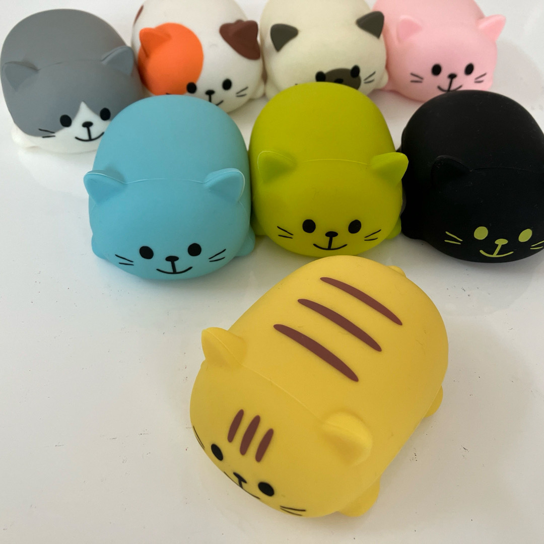 Takara Tomy(タカラトミー)のタカラトミー ムニュムニュ ドレミファキャット　全8種　ドレミファソラシド エンタメ/ホビーのおもちゃ/ぬいぐるみ(キャラクターグッズ)の商品写真