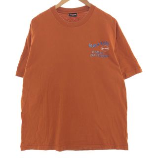 ハーレーダビッドソン(Harley Davidson)の古着 ハーレーダビッドソン Harley-Davidson モーターサイクル バイクTシャツ メンズXL /eaa390122(Tシャツ/カットソー(半袖/袖なし))