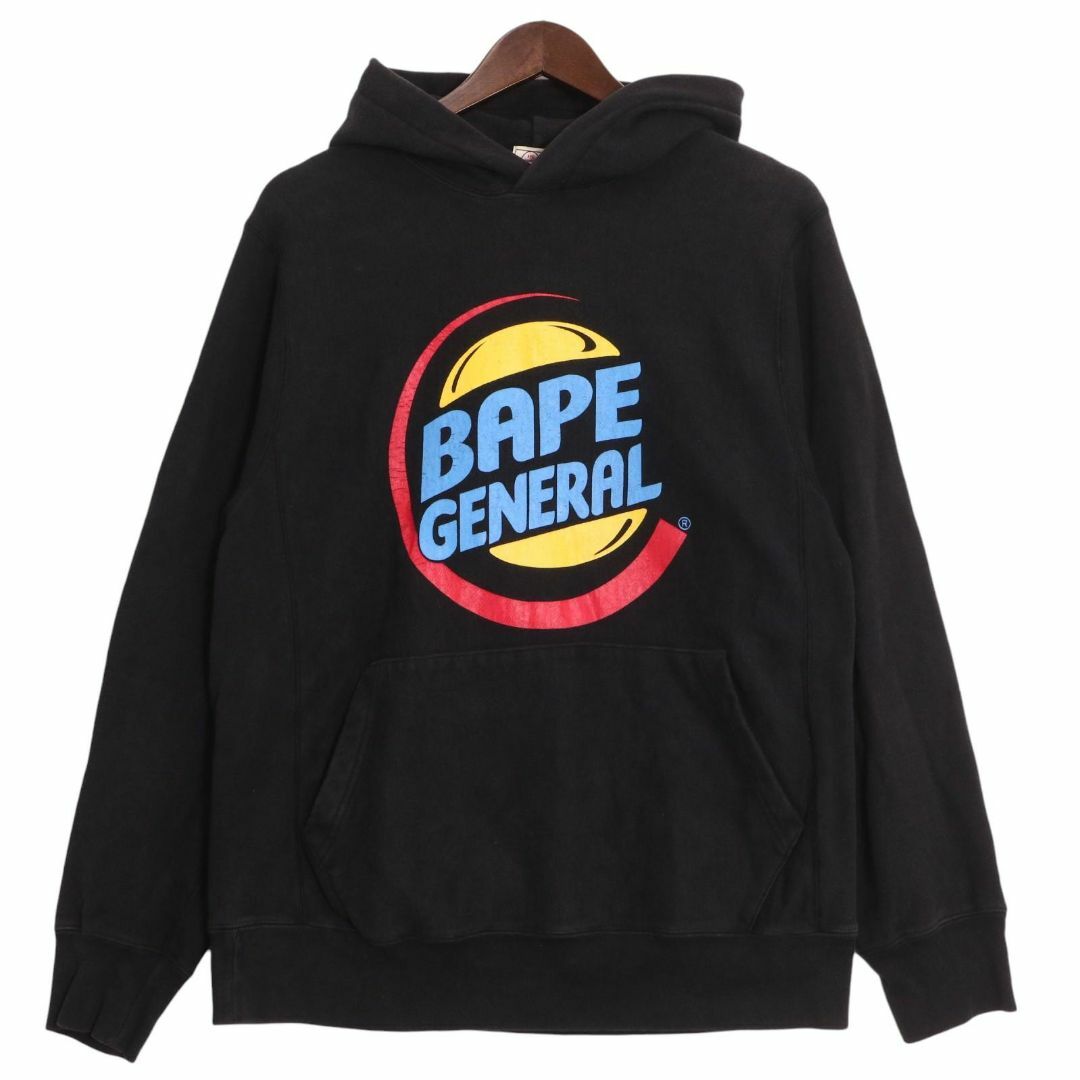 A BATHING APE(アベイシングエイプ)のA BATHING APE　BAPE GENERAL パーカー 初期タグ メンズのトップス(スウェット)の商品写真