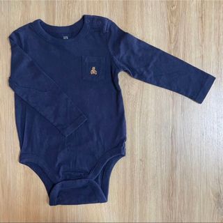 ベビーギャップ(babyGAP)のbabygap 長袖ロンパース  12-18months(ロンパース)