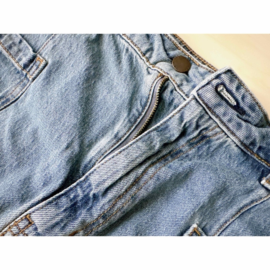 GU(ジーユー)の【4/30 処分】デニムスカート Msize 3枚set レディースのスカート(ひざ丈スカート)の商品写真