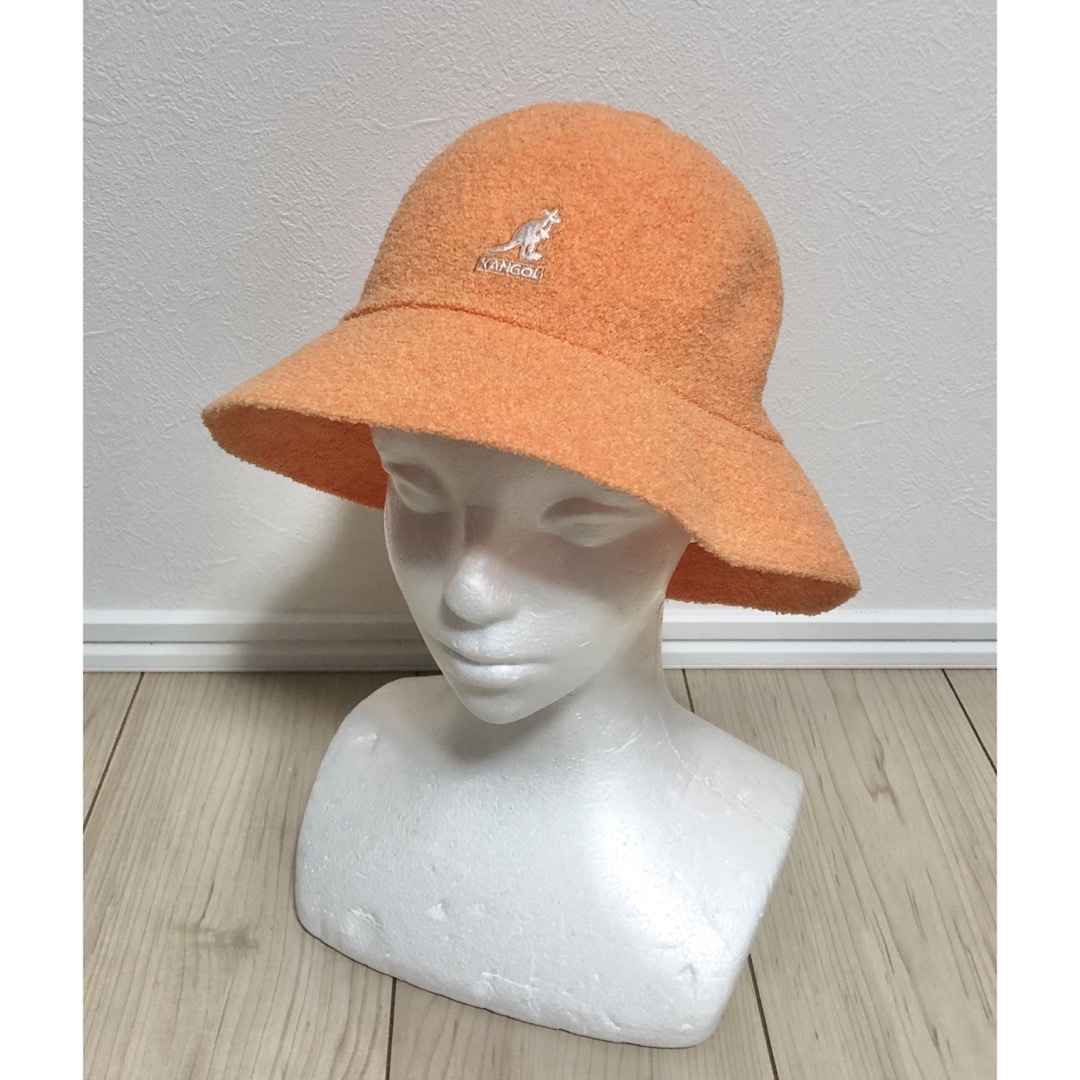 KANGOL(カンゴール)のM 新品 KANGOL メトロハット バケットハット カンゴール オレンジ 橙色 メンズの帽子(ハット)の商品写真