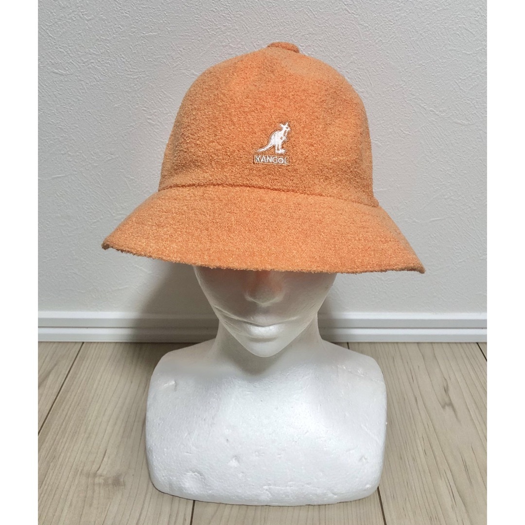 KANGOL(カンゴール)のM 新品 KANGOL メトロハット バケットハット カンゴール オレンジ 橙色 メンズの帽子(ハット)の商品写真