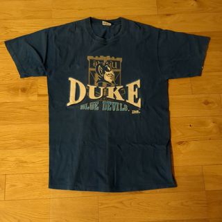 XL 古着 ビンテージ Tシャツ 90s デュークブルーデビルス 大学(Tシャツ/カットソー(半袖/袖なし))